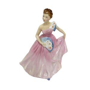 Royal Doulton Pretty Lady Figurine “Invitation” HN2170 Bone China Vtg England